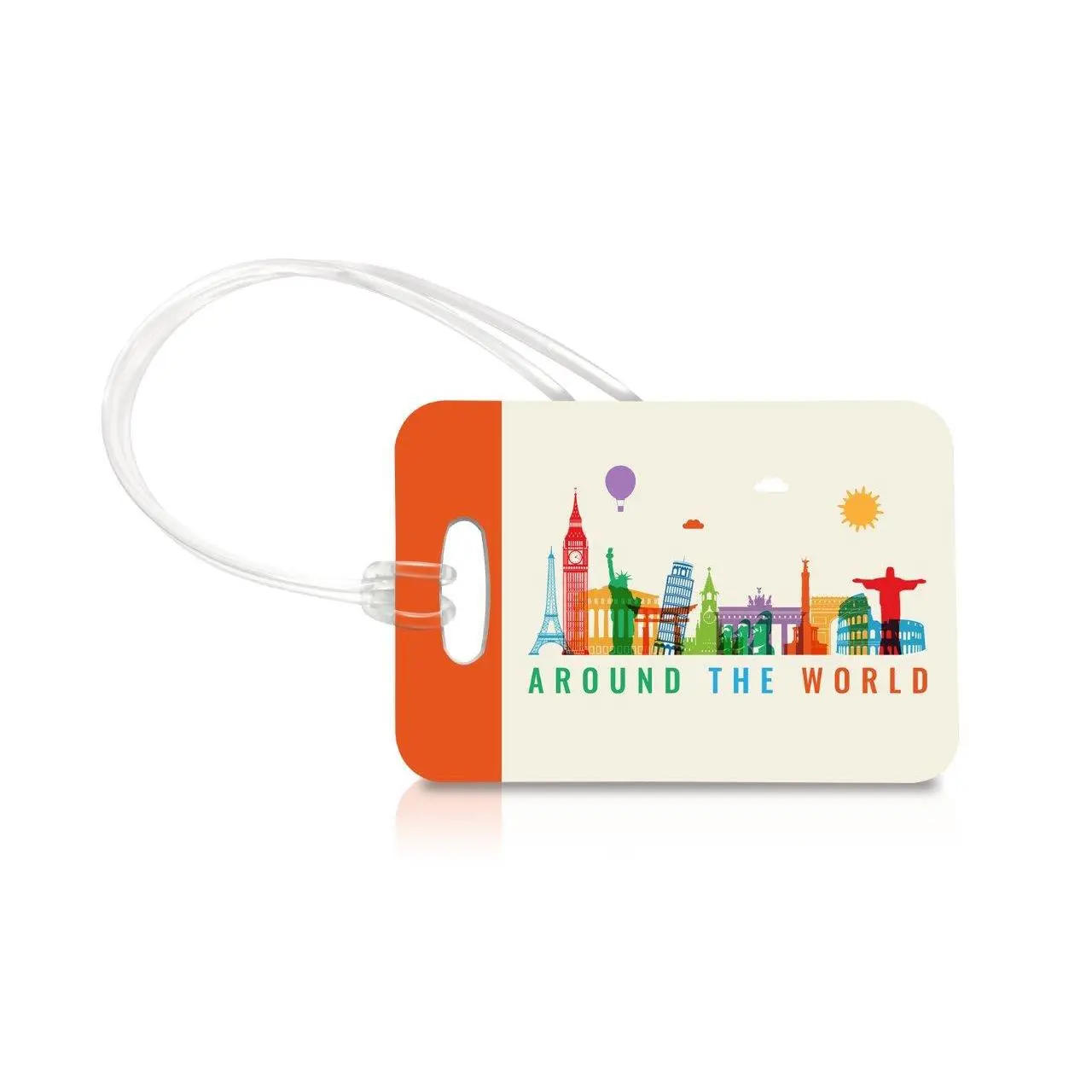 Trend Setters Original (Around the World) Luggage Tag LTREC095