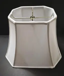 20298 Rectangular Cut Corner Silk Shade