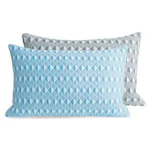 Memory Foam Pillows  Set of 2 Adjustable Cooling Pillow with Washable Removable Cover for Side Back Stomach Sleepers(20"x 30")