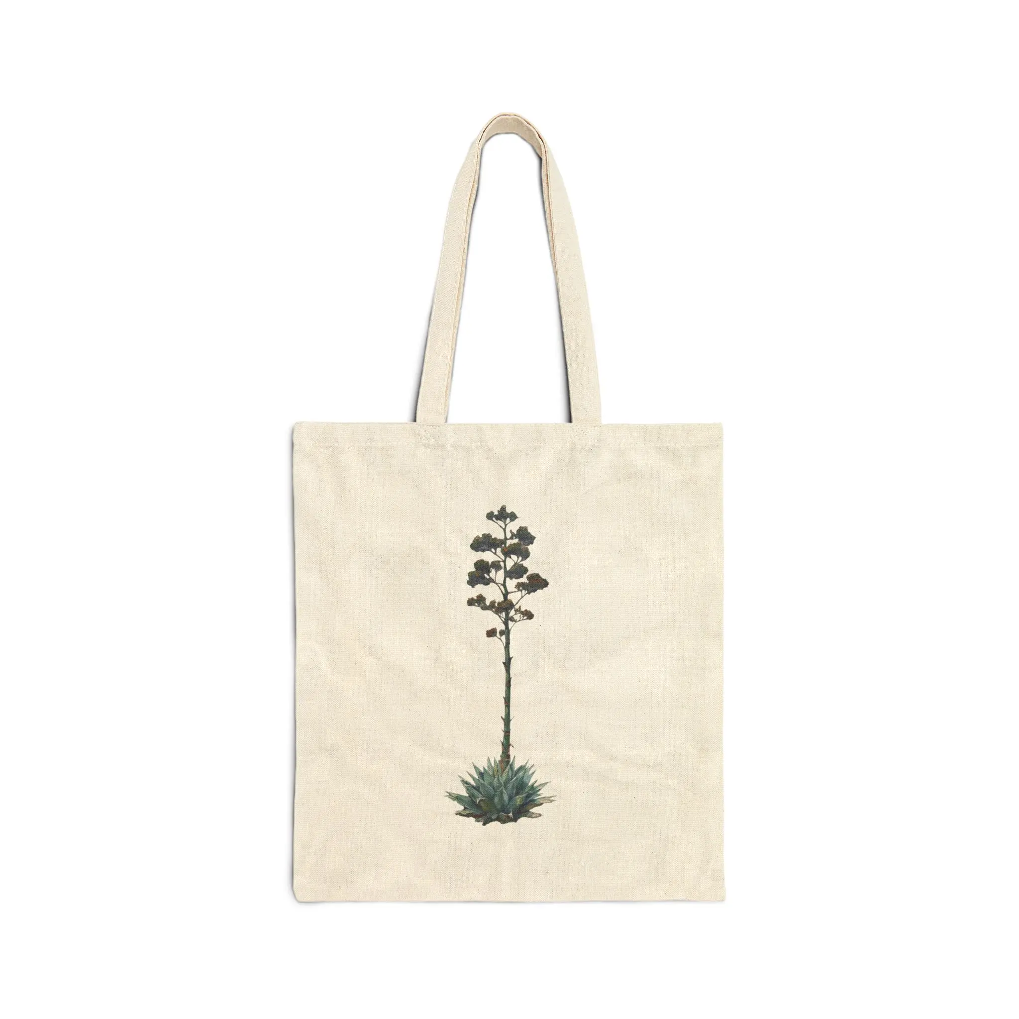 Women's Cotton Canvas Tote Bag, Spacious Reusable Bag for Daily Errands, Shopping