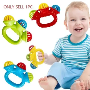 Vibrating Rattle Toy for Infants, Rattle Maracas Sensory, Perfect Grip Training, Sensory and Soothing, Develops Hearing, Available in 4 Colors, 2026 Edition