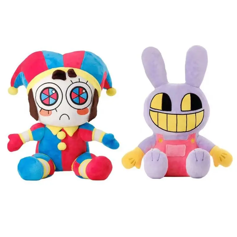The Amazing Digital Circus 9" Jax Stuffed Toy - Unisex Cute Collectibles, Ideal Gift for Kids and Adults for Birthdays