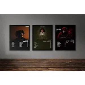 Rod Wave Poster Set Of 3 Album Poster Room Decor Gift Paper Poster Set of 3