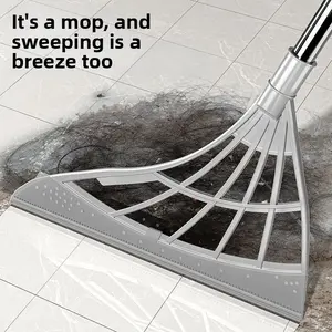 Magic Broom, Sweep and Scrape in One, Non-Stick Hair, Silicone Material, Lightweight and Practical, Ideal for Kitchen, Bathroom, Hallway, Home Cleaning Products