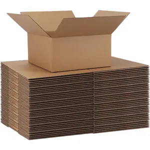 40 Packs 8x8x4 Corrugated Cardboard Shipping Boxes Mailers for Packaging Small Business