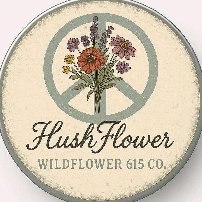 HushFlower️️️ Skin Balm Butter for acne bites  bee stings poison oak razor burn and natural skin toxin Remover Skin Balm Natural Lavender Purslane Plant-based Moisturizer with Vitamin A E Omega 3's for Soothing skin irritations and dry skin