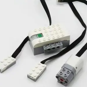 Small Particle Building Blocks Power Electronic Accessories Wedo 2.0 45300 19071 Main Unit Hub 21980 Motor 20841 20844 Sensor