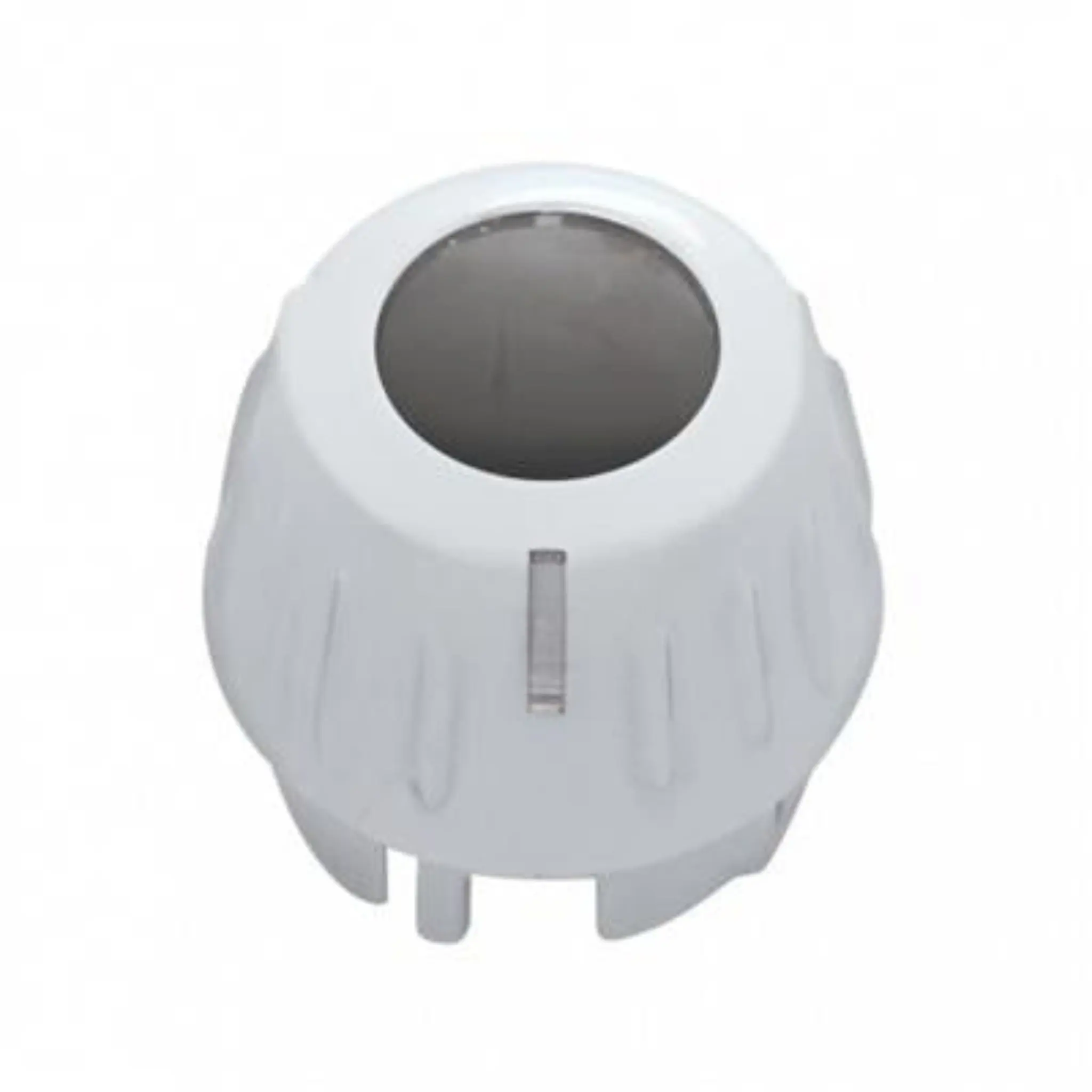 United Pacific Chrome Outer A/C Control Knob, Automotive Replacement Truck Interior Accessory for 2006+ Kenworth