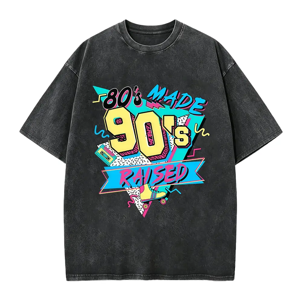 80s Made 90s Raised Shirt: Vintage Style Tee