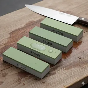 Premium Diamond & Resin Whetstone Set - High Grit Sharpening Stone for Kitchen & Outdoor Tools. Efficient Edge Repair, Precision Grinding, Long-Lasting Sharpness. Portable Multi-Sharpener for Home, Travel, and Expert Use.
