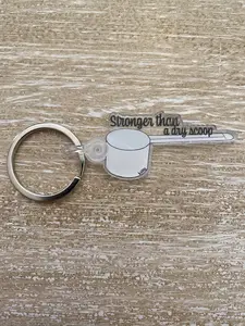 Pre-Workout Keychain