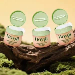 Korean Skincare Centella Wipes, Cleansing Pads, Fades Dark Spots & Wrinkles, Contains Snail Mucin, Niacinamide, Peptide Complex - 100 Sheets, 3 Pack