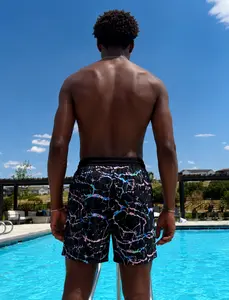 Men’s Swim Trunks – Neon Night