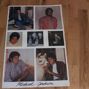 1980s Michael Jackson  Poster_No Framed