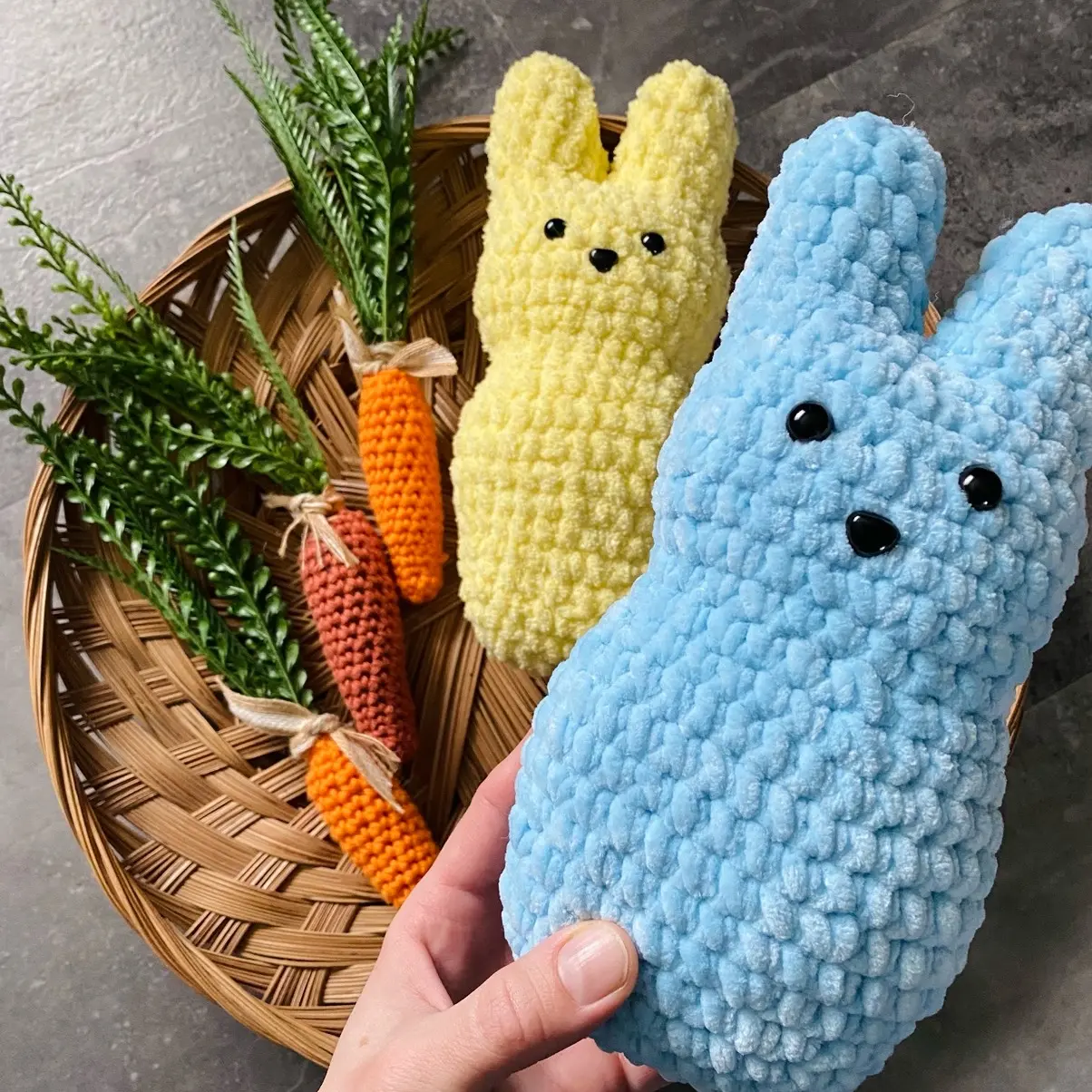 Crochet Peep bunny, marshmallow bunny, crochet bunny, easter rabbit crochet, amigurumi crocheted bunny, bunny stuffie