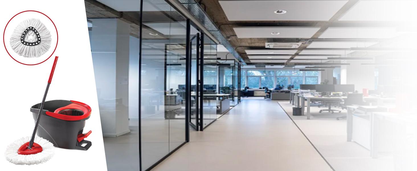 3Pcs Spin Mop Replacement Heads, White Large 360° Easy Wring Spin Mop Head 100% Microfiber Refill, Easy Cleaning Spin Mop Head, Deep Clean, Machine Washable for Easy House Cleaning Floor Mopping