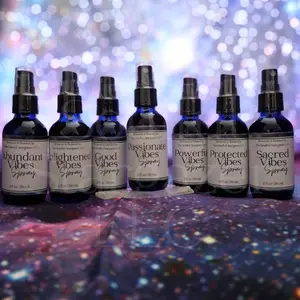 Vibes Spray Set - Assorted Fragrances with Dark Liquid Aroma - Freshener and Scented Fragrance for Home Aroma