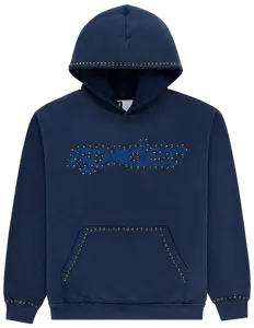SP5DER PUNK V3 STUDDED HOODIE