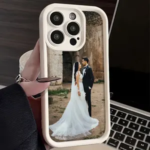 Phone Case: Customizable DIY pattern phone case, compatible with iPhone 11/12/13/14/15 PLUS/16 Pro Max/17 Air/Pro/PROMAX, personalized DIY design, high-definition photo printing commemorative edition. Shockproof and drop-resistant soft case, suitable for
