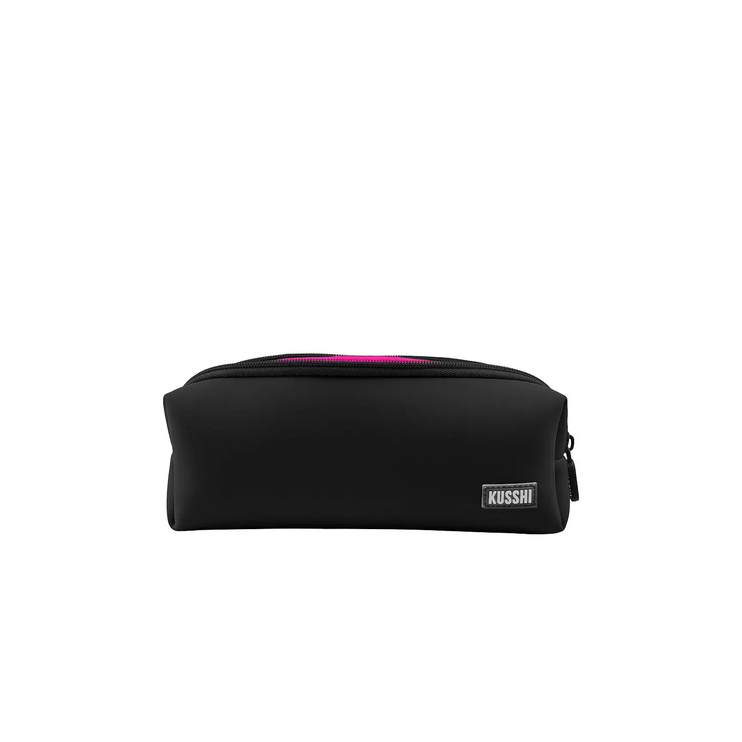 Kusshi Essentials Pouch in Black & Pink
