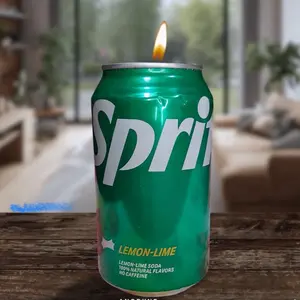 Sprite Candle made with Soy Wax Lemon-lime