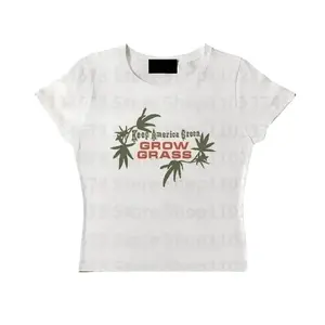 Keep America Green Baby Tee, Aesthetic Graphics Print Clothes, Vintage Punk Gothic Top, Grunge Baby Tee, Womenswear Tops