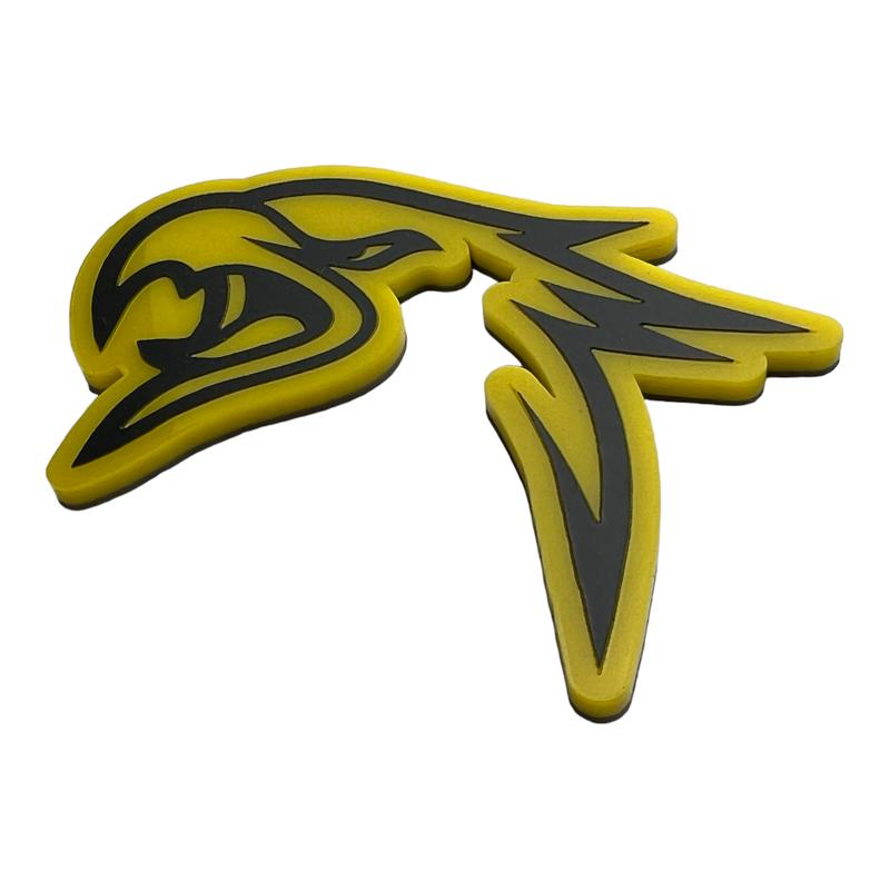 Factotum Motorsports HELLHAWK Emblem - Pair of 2 for Jeep Trackhawk Fenders and Grand Cherokee