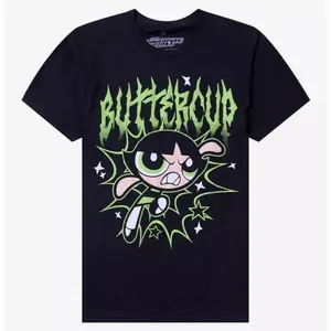 The Powerpuff Girls Buttercup Metal T-Shirt