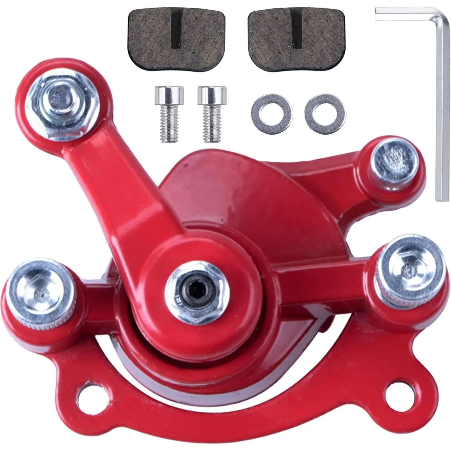 Rear Disc Brake Caliper with Brake Pads