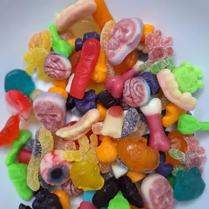 Big Gummy Mix Halloween Edition - Assorted Shapes & Colors for Spooky Fun