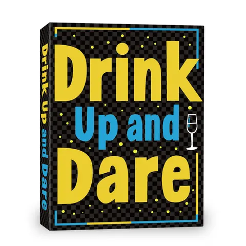 Drink Up and Dare Party Card Game Date Night Drinking Game Cards Adventure Table Game Cards for Singles Night Party Entertainment 50 Cards