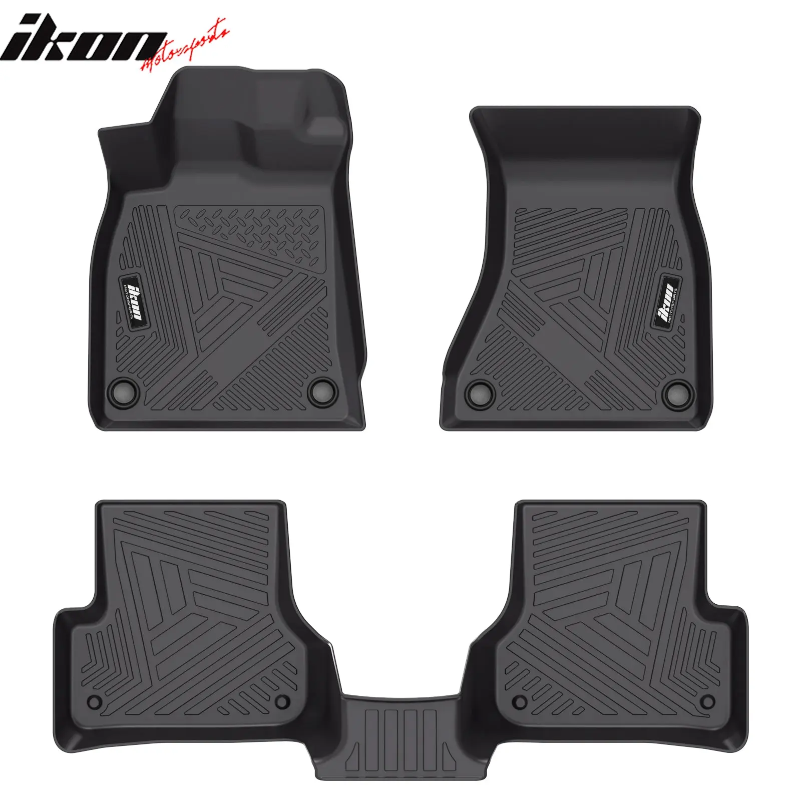Floor Mat for Audi A6 A7 RS7 S6 S7 2012-2018 3D IKON All Season Carpet TPE Car Interior Accessory Car Accessory