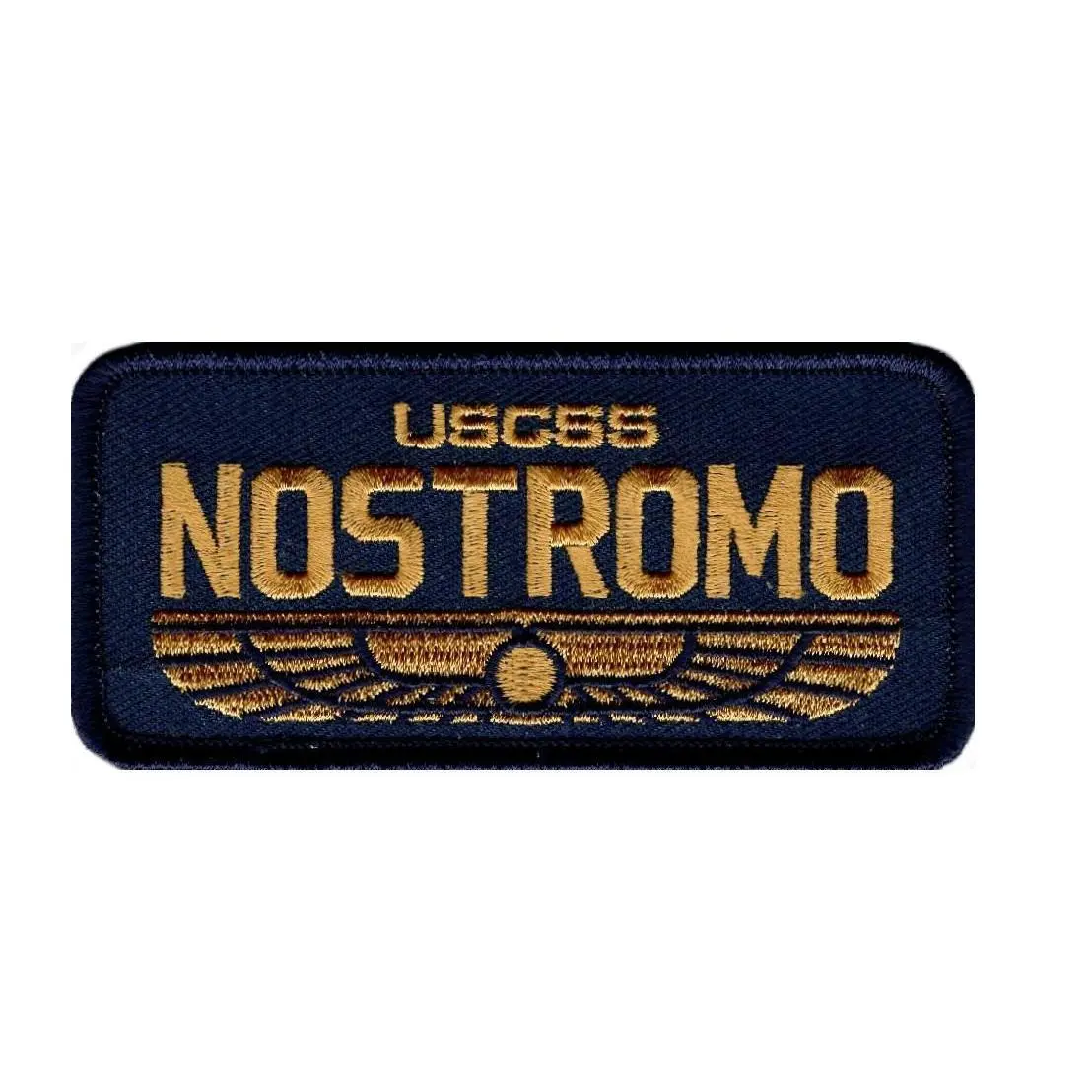 Dark Navy Nostromo U.S.C.S.S. Crew Alien Movie iron on 4 inch Patch