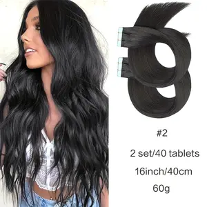 New 2025 Arrivals 16-28 Inch Human Hair Tape-In Extensions - Invisible Hair Extensions for Women, Straight, Honey Blonde # 2/ # 4/ # 27, Natural Hair Growth, Hair Growth Accessories |   Natural Hair Extension |   Invisible Hair Extensions, Hair Extension