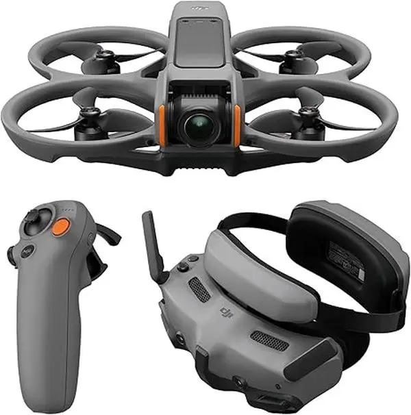 [Pre-Owned Options] DJI Avata 2, FPV Drone with 4K UHD Camera for Adults, Immersive Experience Combo with Goggles N3 and RC Motion 3, Multiple Battery Options