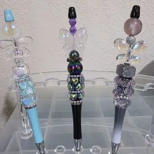 LIVE $10 Pens with Unique Beaded Design and Colorful Accents for Stylish Writing