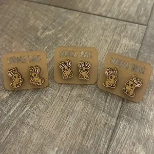 Jackalope Earrings – Cryptid Cutie Series
