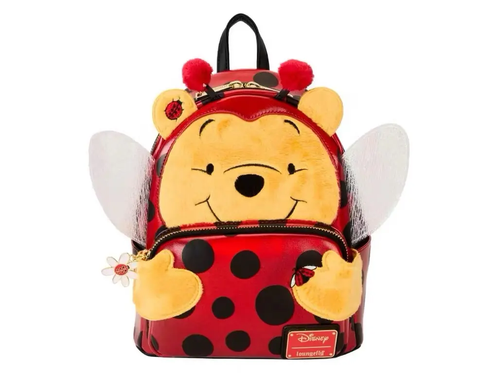 Loungefly x Disney Winnie the Pooh Ladybug Costume Figural Mini Backpack Hard‑to‑Find Collectible