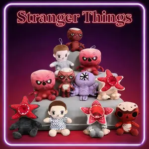 Stranger Things Demogorgon Plush Toy Embroidered with Special Embroidery, Collectible Stranger Things Merchandise, Ideal Gift for Series Fans