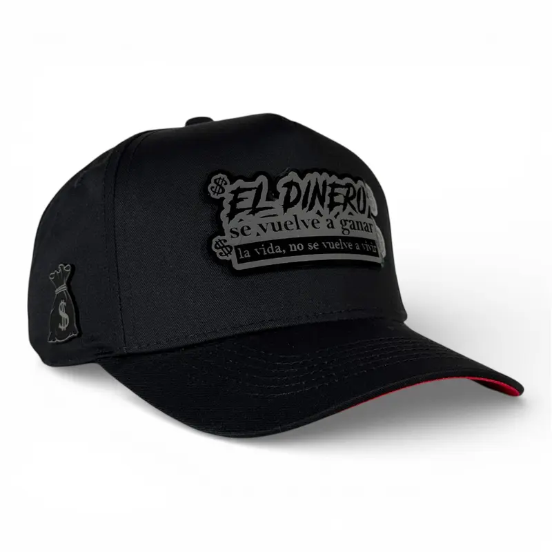 El Dinero Se Vuelve A Ganar Plate Edition - Adjustable Snapback Hat