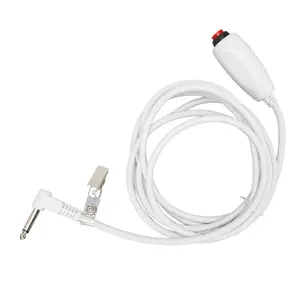 Push Button Cord Universal 6.35mm Interface Replacement Nurse Call Cord with Clip for Nurse Station 9.8ft