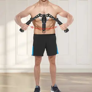 Hydraulic Power Twister Spin Button Arm Blaster Forearm Workout Equipment  Adjustable 22-440lbs for Arms, Legs, Biceps, etc