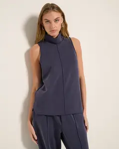 Abyssal Sleeveless Turtleneck