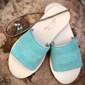 Nadia Slide Turquoise Nadia Slide Turquoise