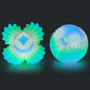 Cool 3D Printed Gear Ball, Rotating Stress Relief Toy, Anxiety Reliever, Multiple Colors, Fun Decorative Ornament, Perfect Gift for Parties, Stress Relief Decoration