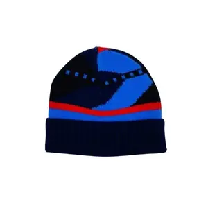 Navy Blue Beanie Hat