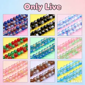 【Only Live】$3 per bag for beads bracelet making , over 20 bags free shipping