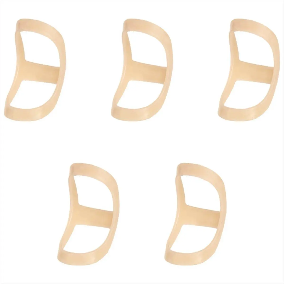 D Oval Finger Splint, Finger Splint, Support and Protection for Arthritis, Finger Stabilizer Brace - 4, 5, 6, 7, 8 Sizes