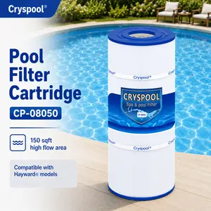 CC1500E Filter Compatible with Hayward CCX1500RE(CC 1500 E), X-Stream 150, PXST150, 817-0150n, C-8316, FC-1286, Cryspool 150 Sq.Ft Pool Filter Cartridge, 1 Pack