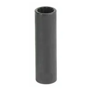 212 MAIN .38 Inch Drive 12-Point Deep Impact Socket, 13Mm High Torque Tool for Tight Areas (Grey Pneumatic 1113MD)
